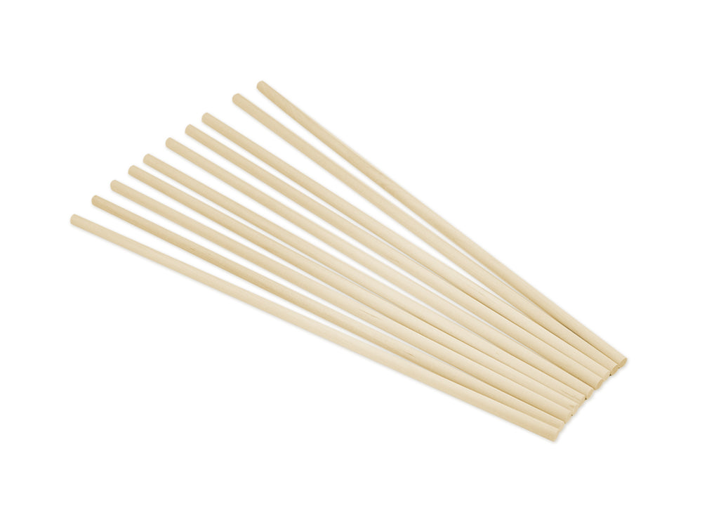 Craftwood: 1/4"x12" Natural Bamboo Dowel 10/pk