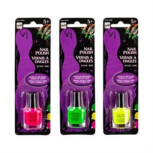 Party Gear Halloween Nail Polish, 3 Colors, B/C