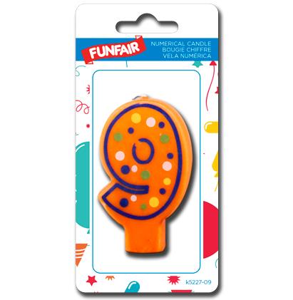 NUMBER CANDLE #9