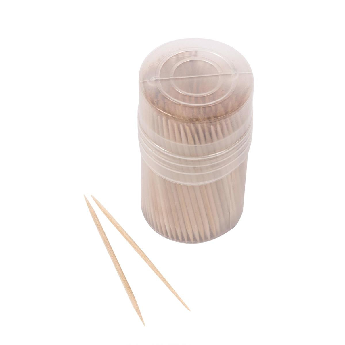 L.gourmet 220-pc Toothpicks w/ Holder, b/c (=#80090-HC)(CP)