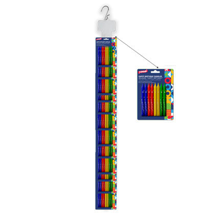 8 CANDLES Clip-Strip 12/units