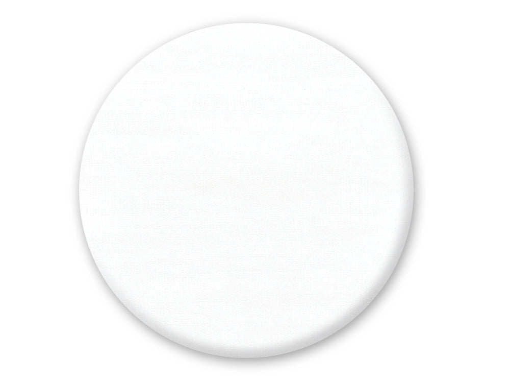 Stretch Artist Canvas: Round 7" Triple-Primed Back-Stapled