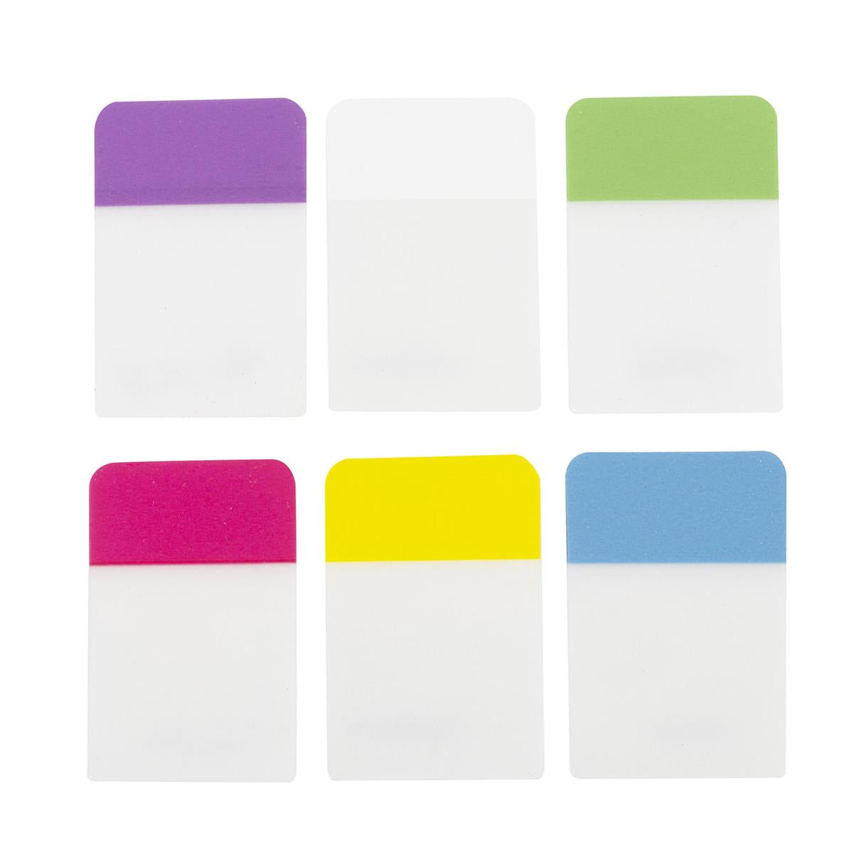 O.WKs. 24-sheets Sticky post tab 2.5 x 3.8cm, 6C, PBH