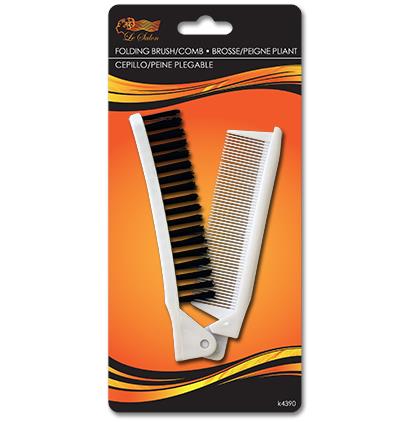 FOLDING BRUSH/COMB