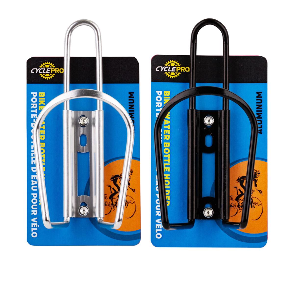 CYCLEPRO Aluminum Bike Water Bottle Holder, 2 Color, t.o.c