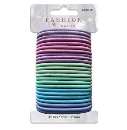 HAIR ELASTIC - 24 PCS 8*14CM