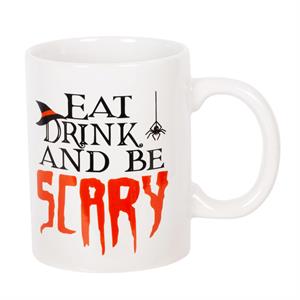Hoot 14oz. Hween Ceramic Mug, 2/S, upc