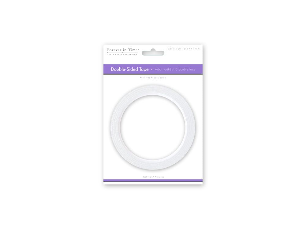 Paper Craft Tape: 15mm Double-Side Adhesive x8m Acidfree