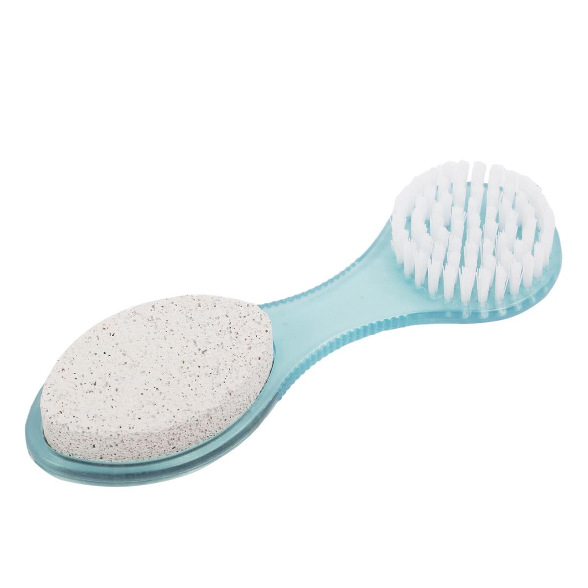 Bodico 3 in 1 Foot Brush, 3col,pp zip tieswrapper(HZ)