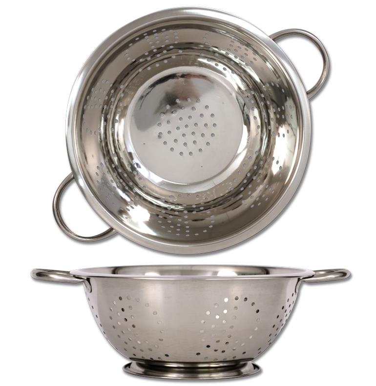 COLANDER - 11"/28CM STAINLESS STEEL