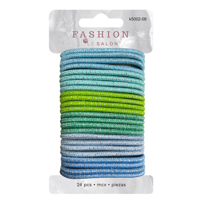 HAIR ELASTIC - 24 PCS 8*14CM