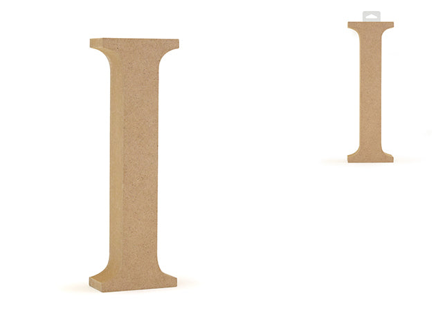 Wood Letters: 5 1/8" MDF Standing I
