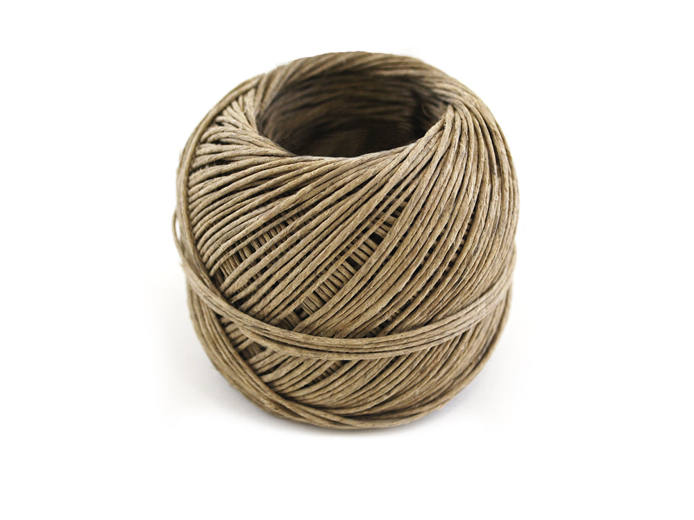 Natural Hemp Cord: 20Lb (1mm) 50G Bulk Ball (200Ft)