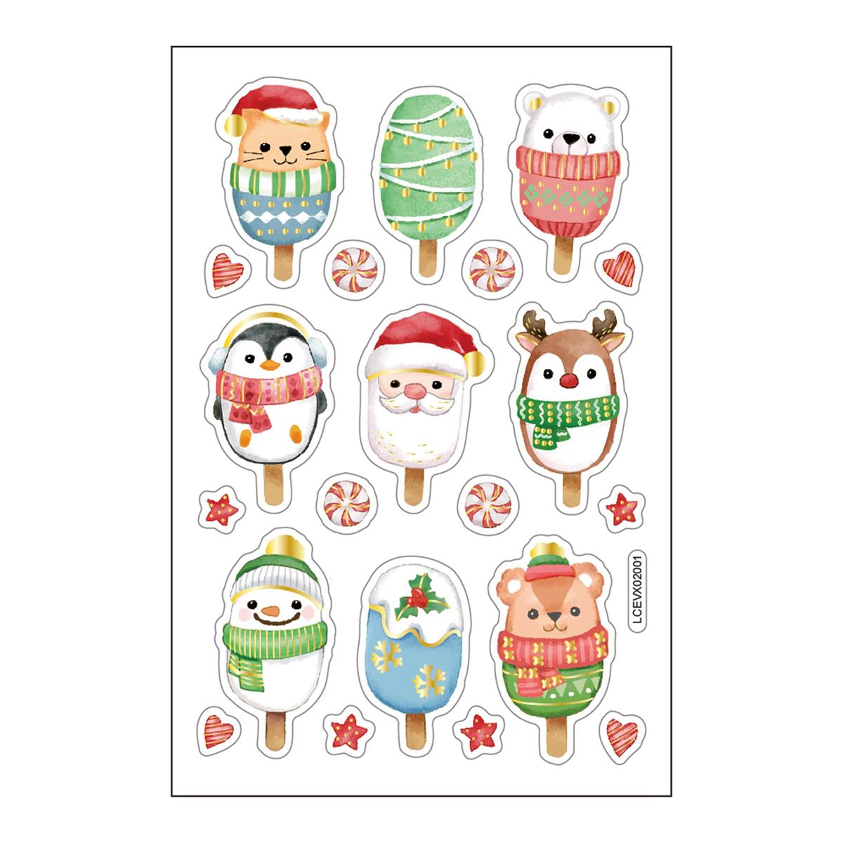 S.Secrets Xmas Foam Stickers, pbh