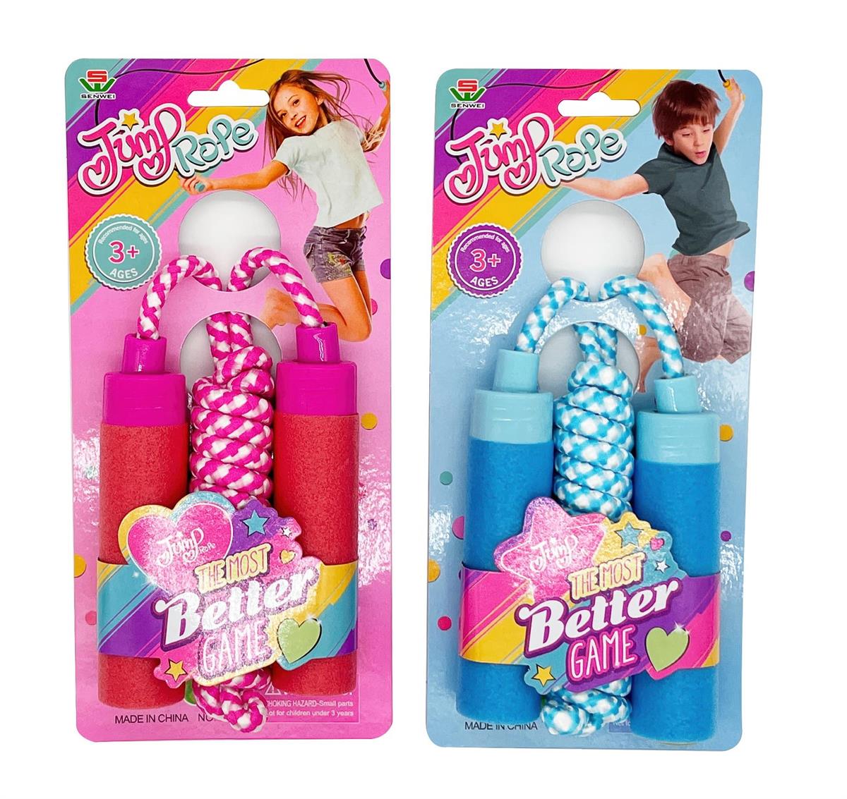 Sunny Dayz 7 Feet Jump Rope, Blister Card