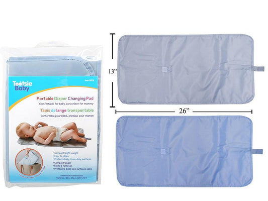 Tootsie Baby, Portable Diaper Changing Pad,68x35cm, 2col, PVC bag