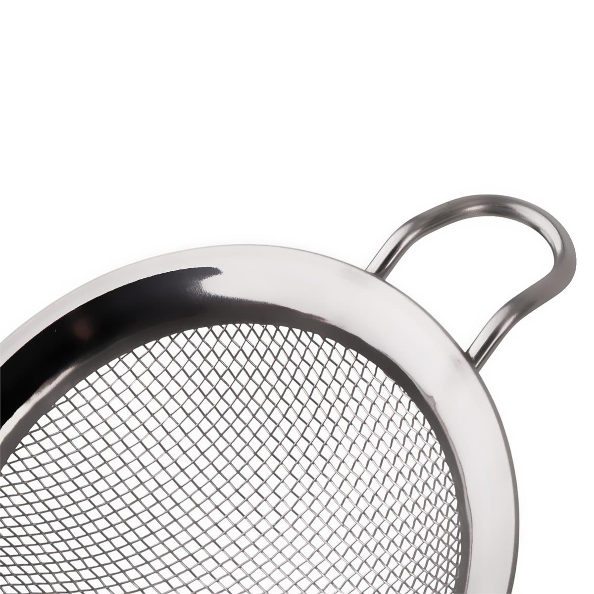 Luciano 3-pc S.S. Mesh Strainer Set 2.5"/3"/3.5", t.o.c. (CS)