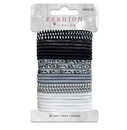 HAIR ELASTIC - 24 PCS 8*14CM
