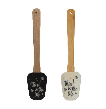 *SILICONE SPATULA-TITL-B/W