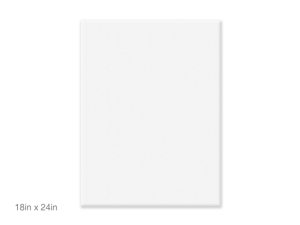 Stretch Artist Canvas: Rect. 18"x24" Primed Back-Stapled