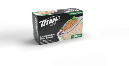 TITAN SEAL SANDWICH BAG 150/PK