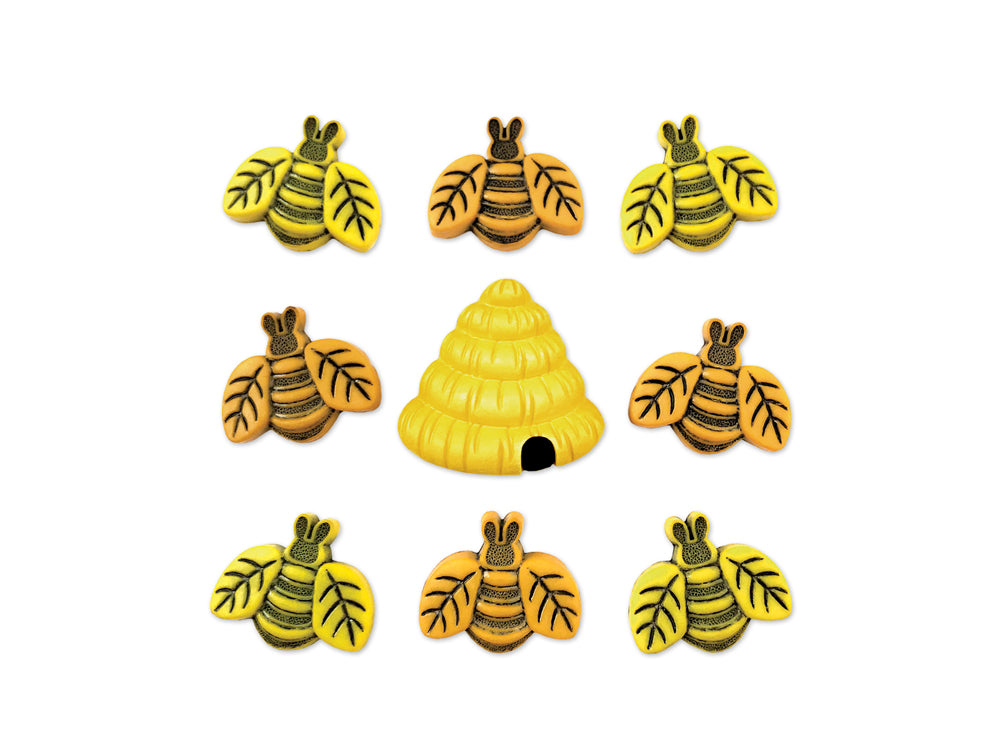 Buttons Galore & More: Craft & Sewing Novelty Buttons Asst 4253 Buzzin' Around