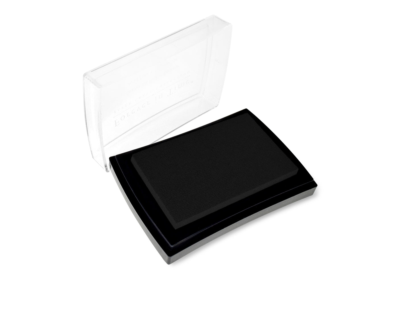 Stamp Ink Pad: 1.5"x2.5" Pigment Solid Color AcidFree C) Black