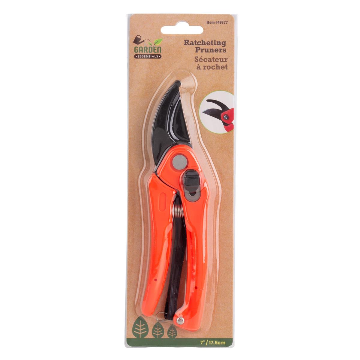 Garden E. 7" Ratcheting Pruner, B/C