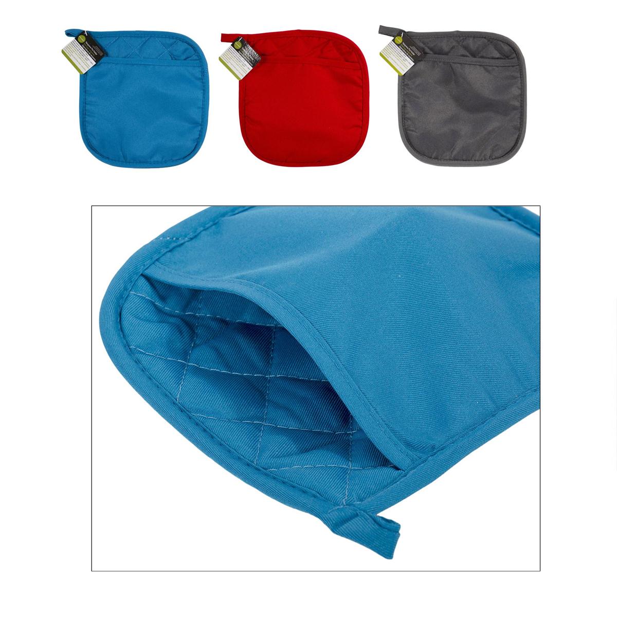 L.Gourmet Neoprene Pot Holder, 3/c, 7.75" x 8.75", tag (CS)