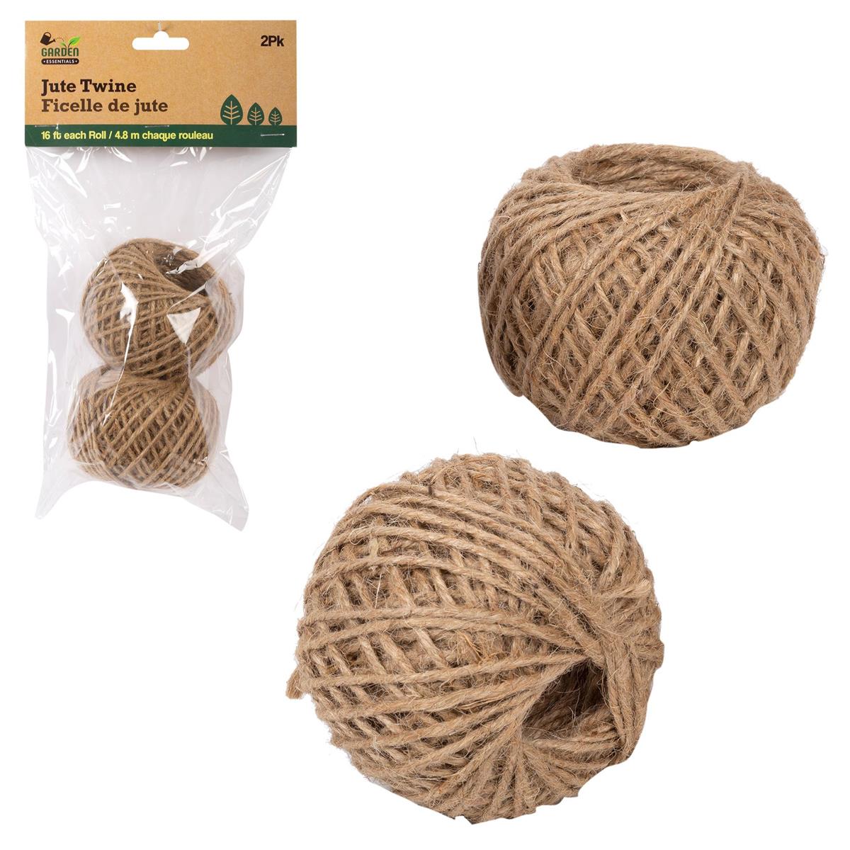 Garden E. 2pk 48M Balls of Jute Twine, pbh