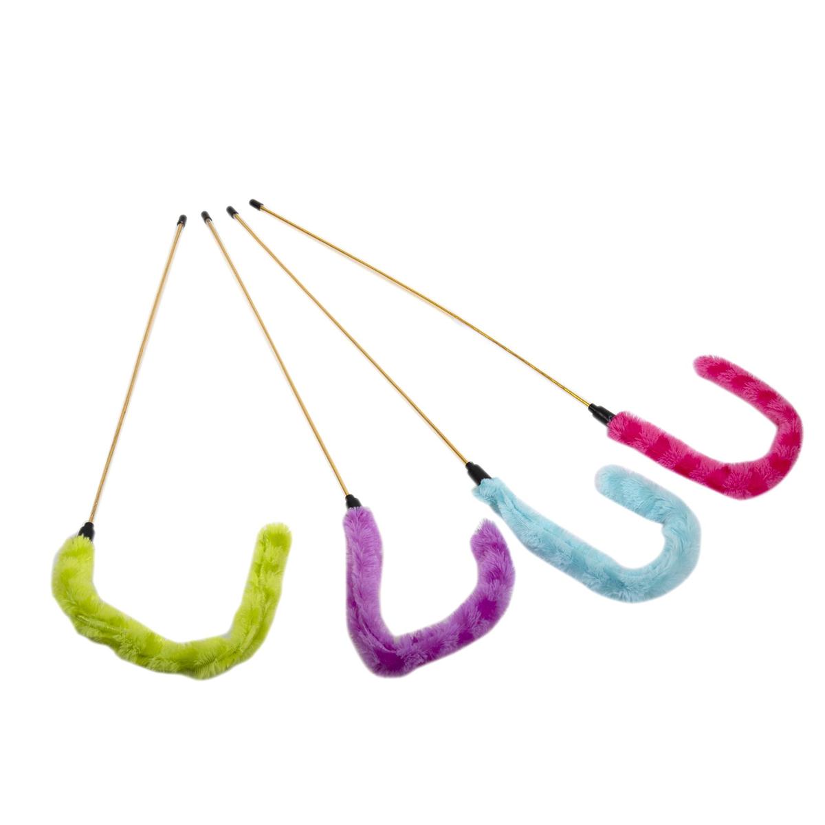 PAWS, Cat Teaser Wand, 4 colours, t.o.c.