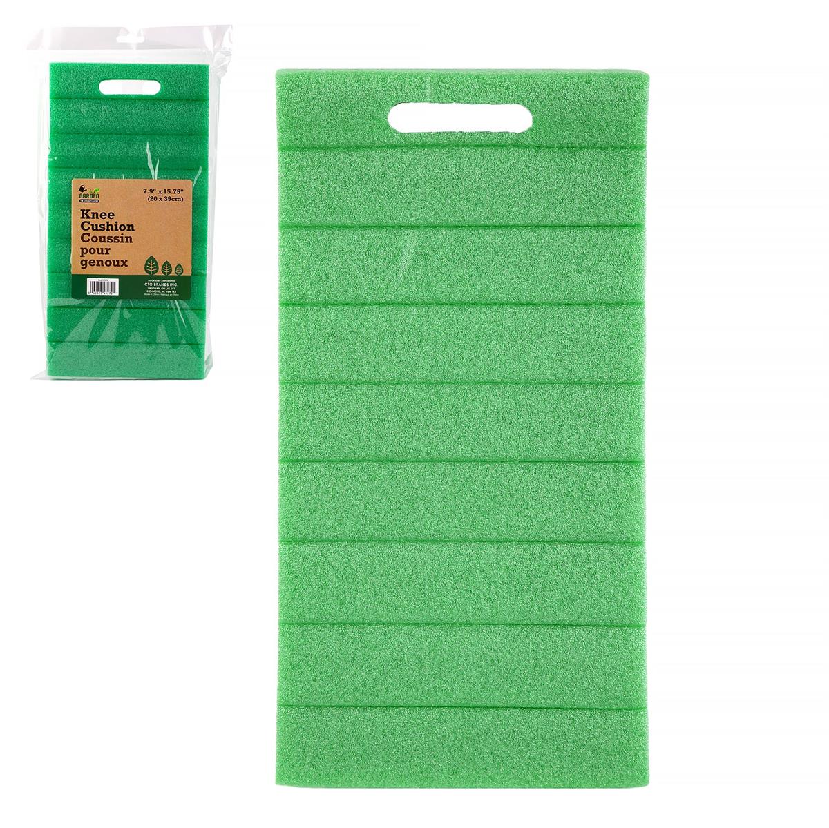 Garden E. 15.75"x7.9" Garden Foam Knee Cushion, Color label