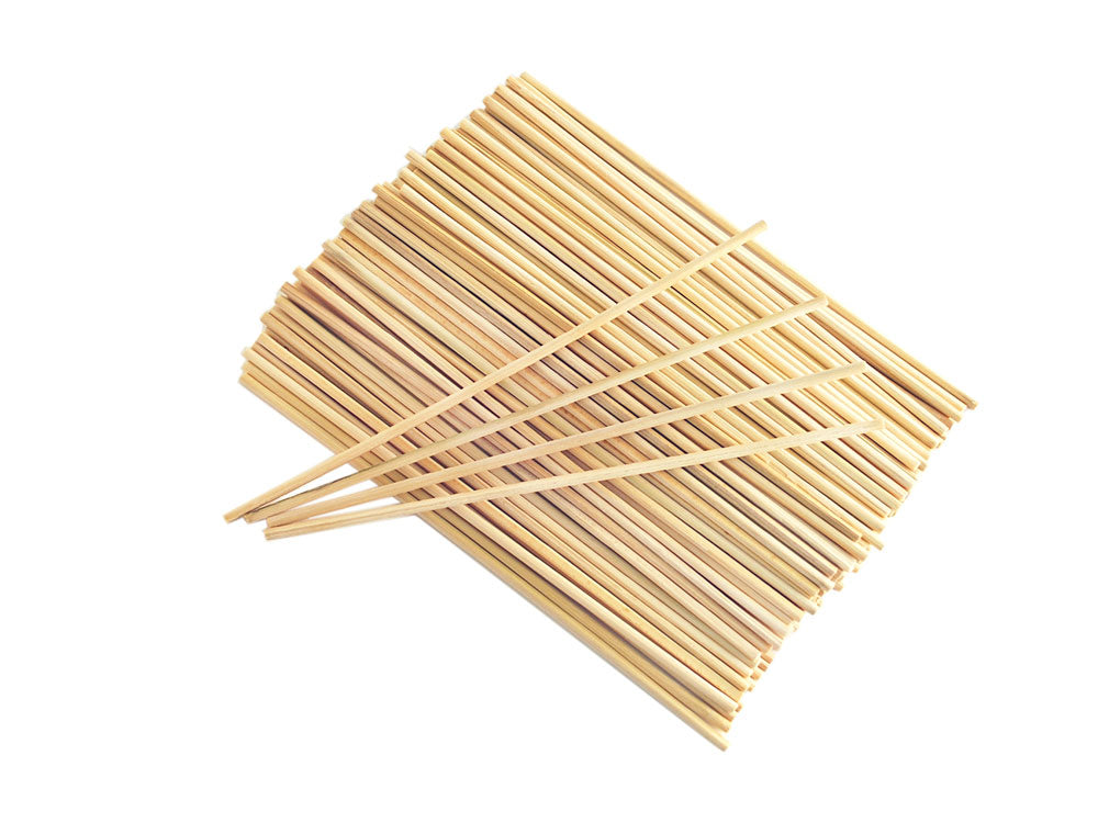 Craftwood: 6" Natural Thin Bamboo Dowel x140 (2.5mm thick)