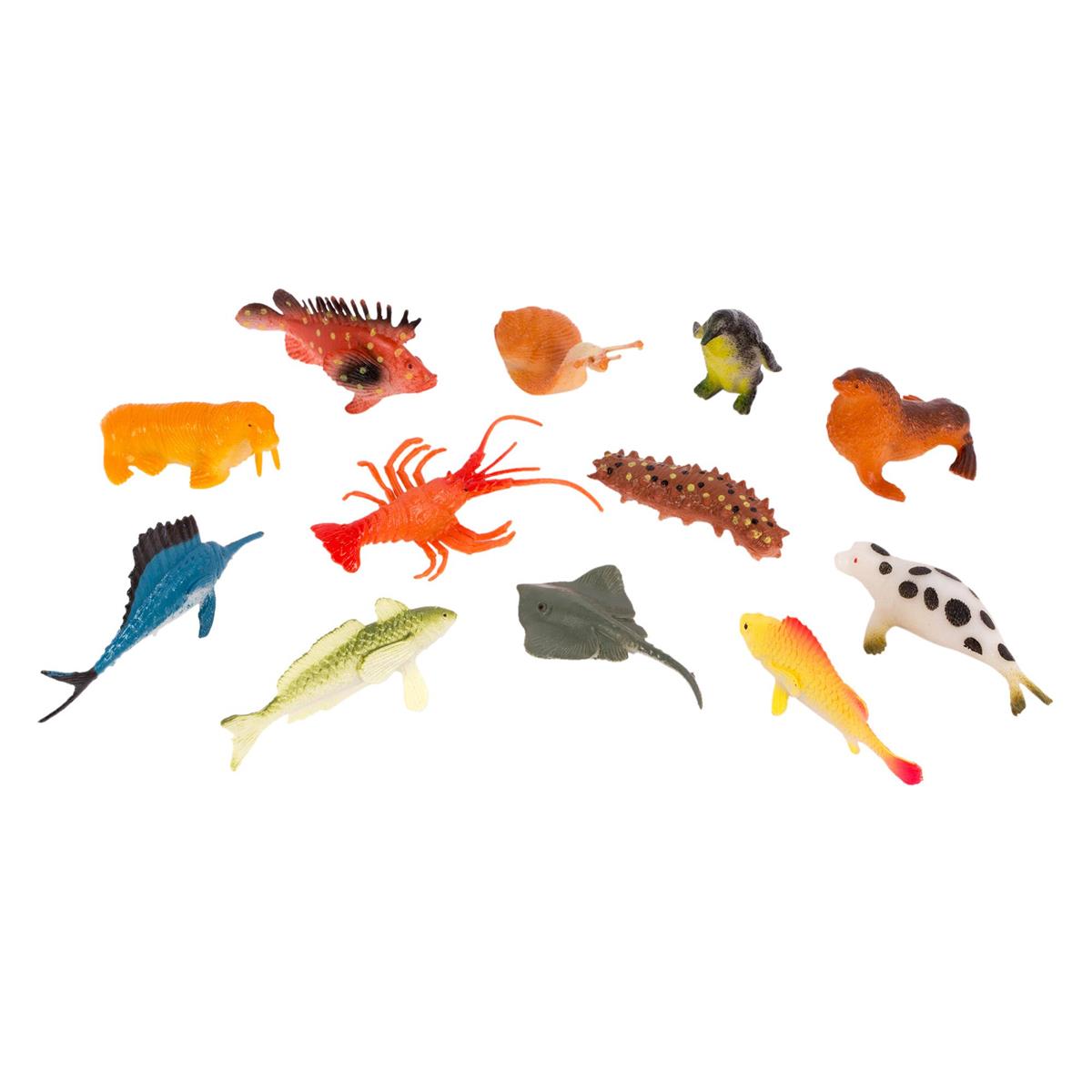Nature's Critters,6-pc,Underwater World, PVC bag, 2/s, header card