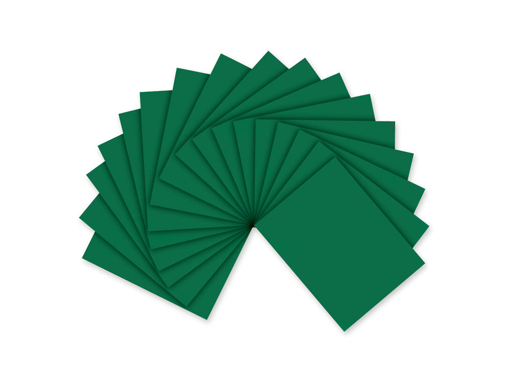 Fun Foam Sheets: 9"x12" - 2mm(T) Barcoded Sheets B) Hunter Green