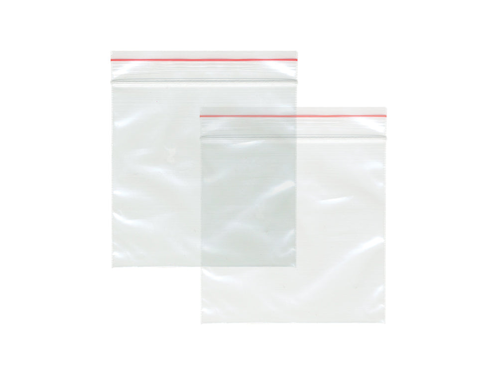 Craft Medley: Zipper-Seal Polybags 4"x4" 40pc