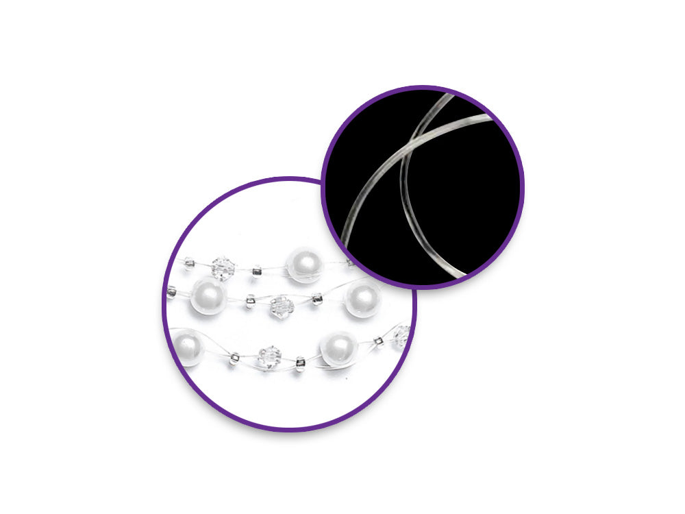 Beading/Jewelry Cord: Stretch Clear 5mx0.5mm
