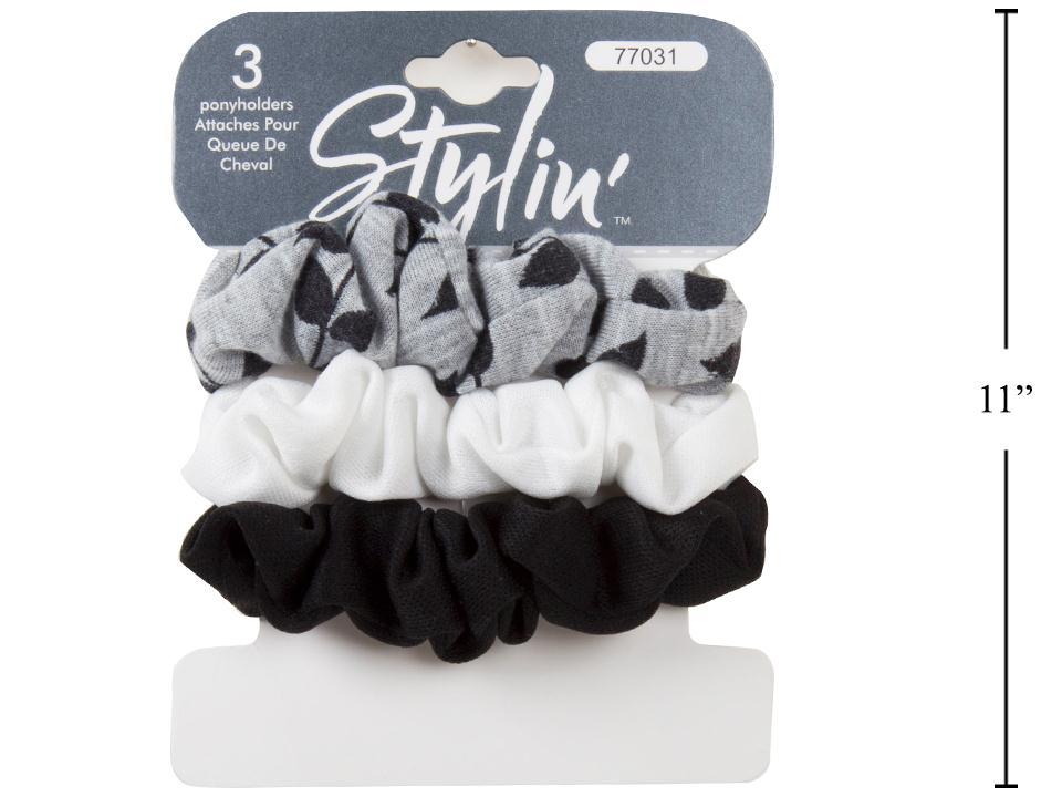 Stylin, 3-PC Ponyholders, Grey h/c