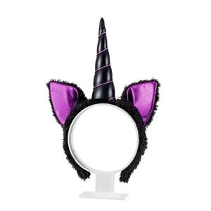 Party Gear Black Unicorn Headband, CHT