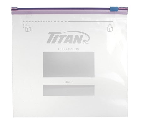 TITAN SLIDER FREEZER BAG MED 50/PK