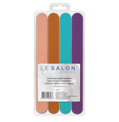 CUSHIONED EMERY BOARDS - 4PCS