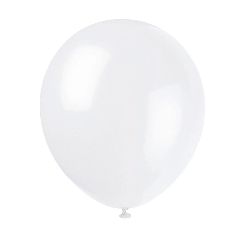 9" Latex Balloons  20ct - Snow White