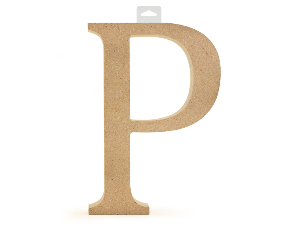 Wood Letters: 5 1/8" MDF Standing P