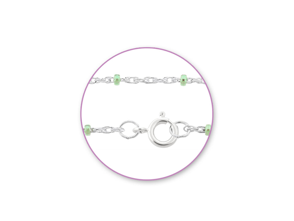 Jewelry Findings: 7mm Ring Clasp x12 w/Spring B) Silver