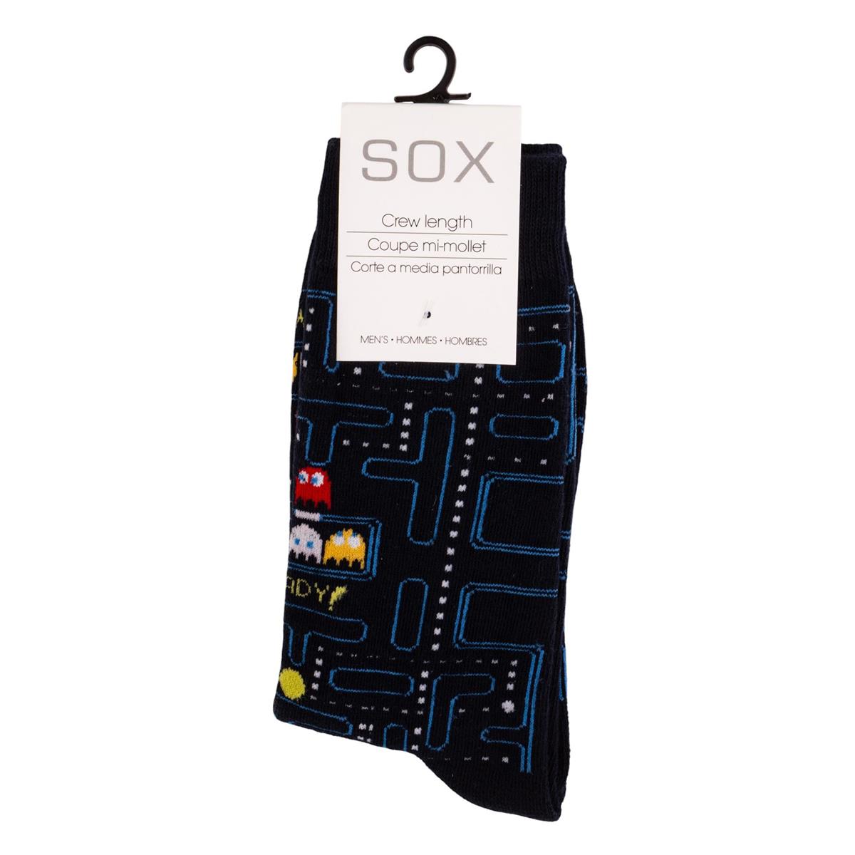 SOX, Men's Socks, Pac Man ,cotton/polyester/spandex, hc