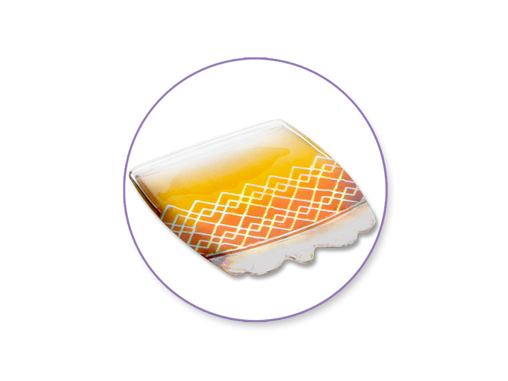 Paper Craft Sticker: 3.8"x6.9" 3D Foil Ombre F) Cocktail