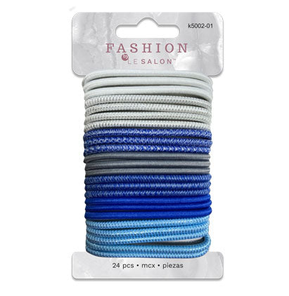 HAIR ELASTIC - 24 PCS 8*14CM