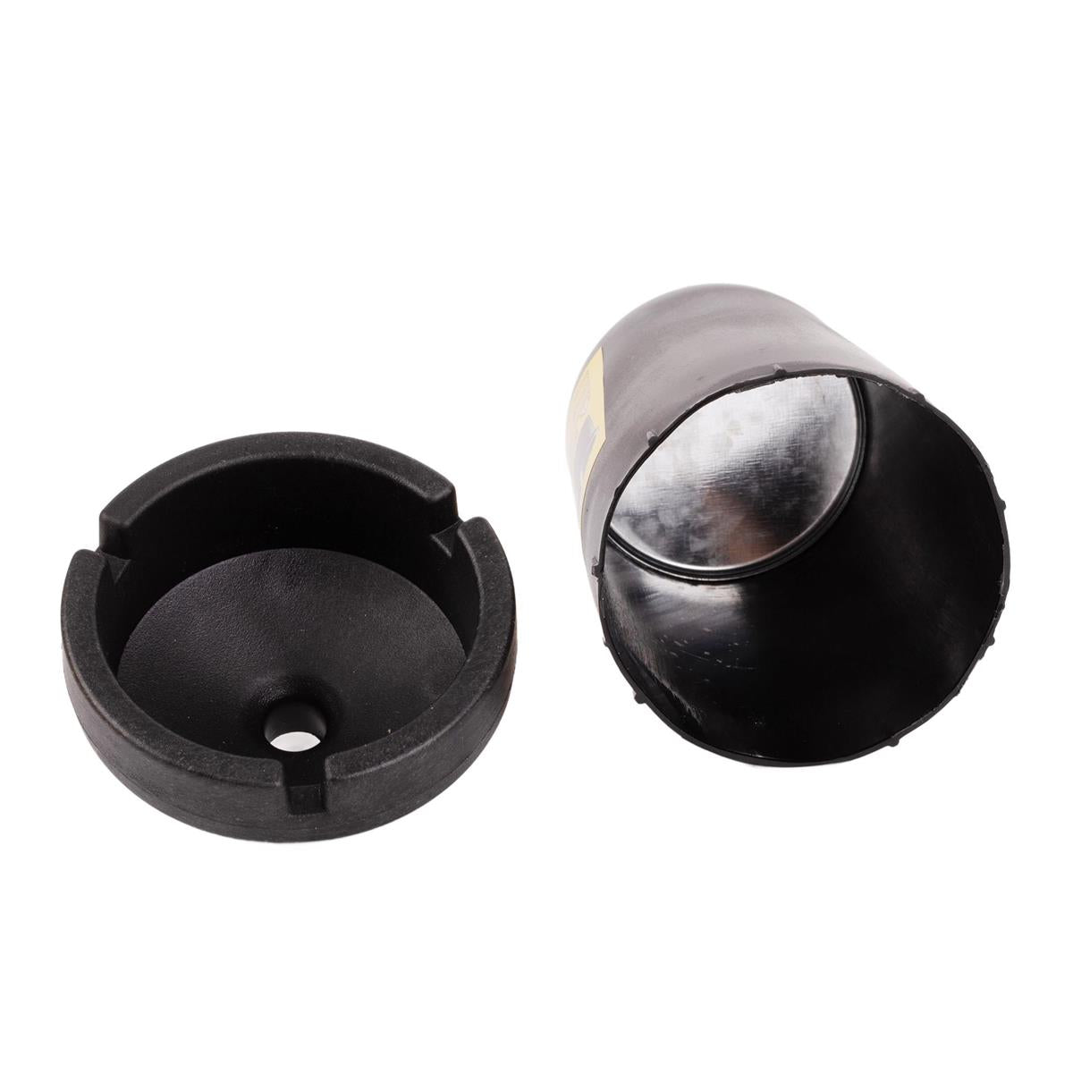 Butt Bucket Extinguishing Ashtray, W/ Metal I Insert, label, 6/dsp.