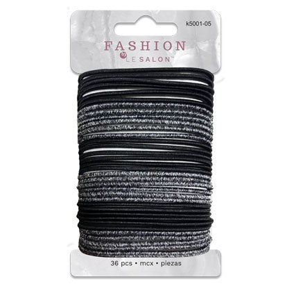 HAIR ELASTIC - 36 PCS 8*14CM