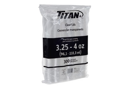 TITAN LID FOR 3.25 & 4 OZ PORTION CUP 300/PK x 4PK/CS (1200/CS)(1088778)